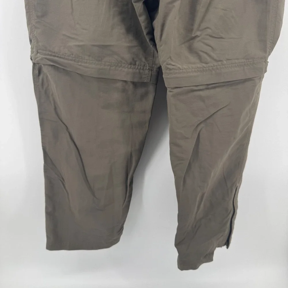 The North Face Paramount Peak II Convertible Hiking Pants Taupe Mens XL Short